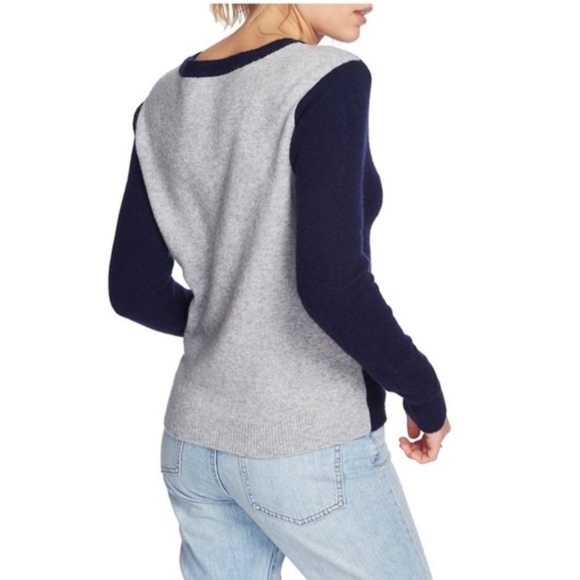 Court & Rowe Cozy Boucle Sequin Argyle Sweater - Picture 2 of 2